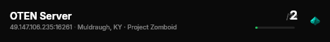 OTEN Server live status badge