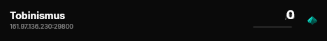 Tobinismus live status badge