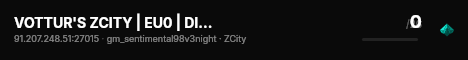 VOTTUR'S ZCITY | EU0 | DISCORD.GG/VOTTURZCITY live status badge