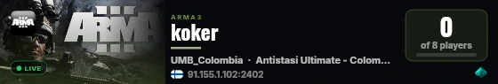 koker live status badge