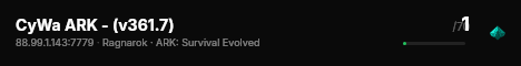 CyWa ARK - (v361.7) live status badge