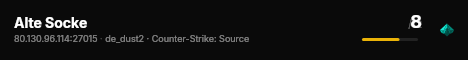 Alte Socke live status badge