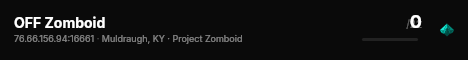 OFF Zomboid live status badge