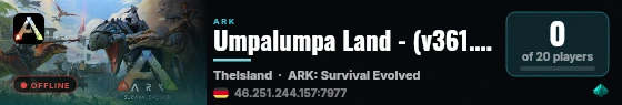 Umpalumpa Land - (v361.7) live status badge