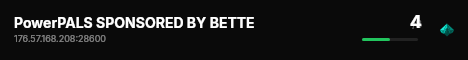 PowerPALS SPONSORED BY BETTE live status badge