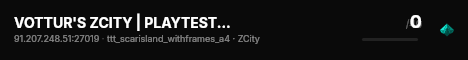VOTTUR'S ZCITY | PLAYTEST | DISCORD.GG/VOTTURZCITY live status badge