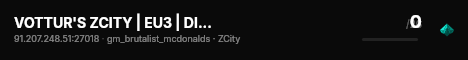 VOTTUR'S ZCITY | EU3 | DISCORD.GG/VOTTURZCITY live status badge