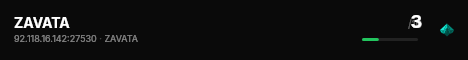 ZAVATA live status badge