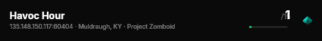 Havoc Hour live status badge