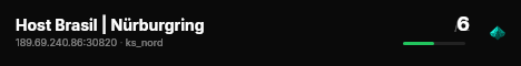Host Brasil | Nürburgring live status badge