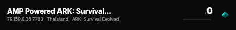 AMP Powered ARK: Survival Evolved Server - (v361.7) live status badge