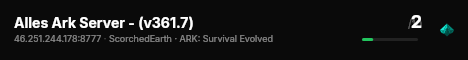 Alles Ark Server - (v361.7) live status badge
