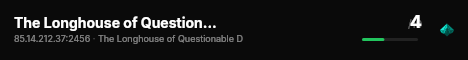 The Longhouse of Questionable Decisions live status badge
