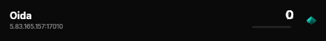 Oida live status badge