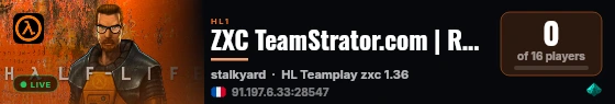ZXC TeamStrator.com | RYZEN 9950X OC - 30+ weapons DM live status badge