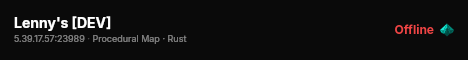 Lenny's [DEV] live status badge