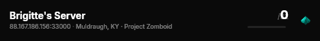 Brigitte's Server live status badge