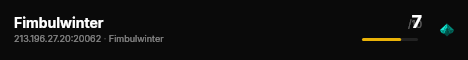 Fimbulwinter live status badge