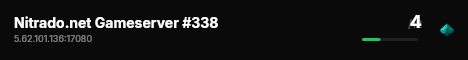 Nitrado.net Gameserver #338 live status badge