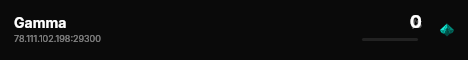 Gamma live status badge
