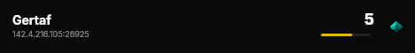Gertaf live status badge