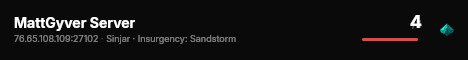 MattGyver Server live status badge