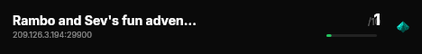 Rambo and Sev's fun adventure live status badge