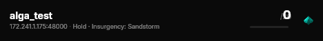 alga_test live status badge