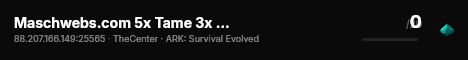 Maschwebs.com 5x Tame 3x Farm 2x XP - (v361.7) live status badge