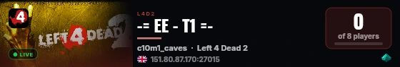 -= EE - T1 =- live status badge