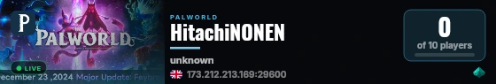 HitachiNONEN live status badge