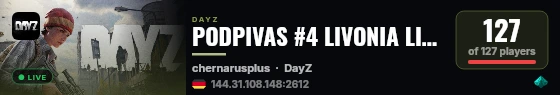 PODPIVAS #4 LIVONIA LITE |WIPE 11.07 live status badge