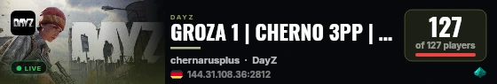 GROZA 1 | CHERNO 3PP | vanila +| RU | PVP |WIPE 11.07 live status badge