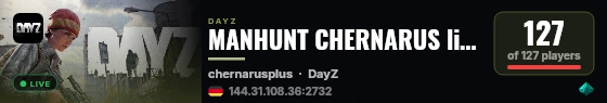 MANHUNT CHERNARUS lite #2 [3PP]  WIPE 09.07 live status badge