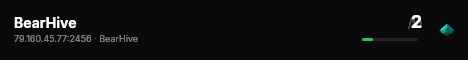 BearHive live status badge