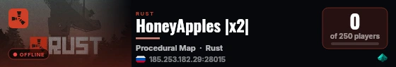 HoneyApples |x2| live status badge