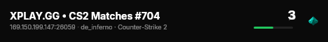 XPLAY.GG • CS2 Matches #704 live status badge