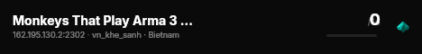 Monkeys That Play Arma 3 (JOIN: 6dhh3xhnD2) live status badge