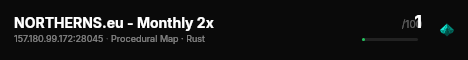 NORTHERNS.eu - Monthly 2x live status badge