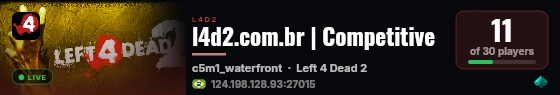l4d2.com.br | Competitive live status badge