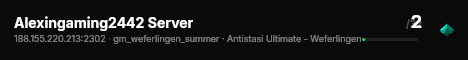 Alexingaming2442 Server live status badge