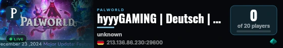 hyyyGAMING | Deutsch | https://discord.gg/tccUDtxCC live status badge