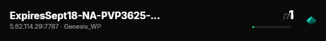 ExpiresSept18-NA-PVP3625-GenOne live status badge