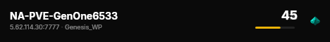 NA-PVE-GenOne6533 live status badge