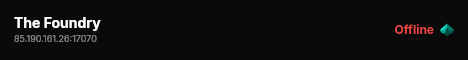 The Foundry live status badge