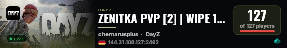 ZENITKA PVP [2] | WIPE 11.07 live status badge