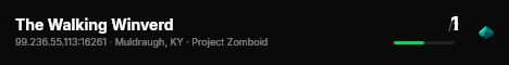 The Walking Winverd live status badge