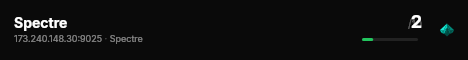 Spectre live status badge