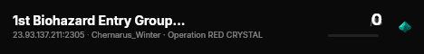 1st Biohazard Entry Group | Umbrella Corporation live status badge