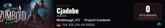 Cjadobe live status badge